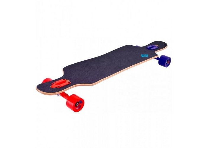 LONGBOARD STREET SURFING HIGHER FASTER black-blue-red - Image 4