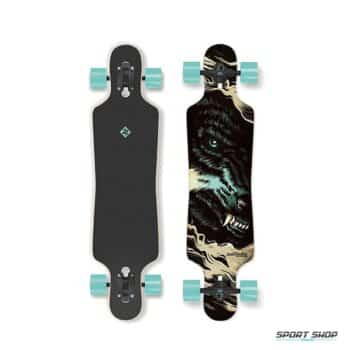 LONGBOARD STREET SURFING CURVE FREERIDE 39 black-blue