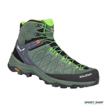 CIPELE SALEWA ALP TRAINER 2 MID GTX green raw-pale fog