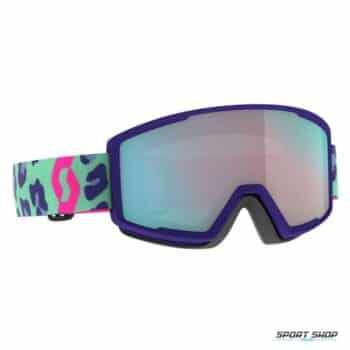 NAOČARE SKI SCOTT FACTOR PRO mint green-neon pink