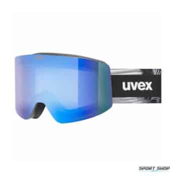 NAOČARE SKI UVEX PROVOQE FM black matt-blue green-clear S2