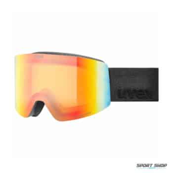 NAOČARE SKI UVEX PROVOQE FM black matt-rainbow yellow-clear S2