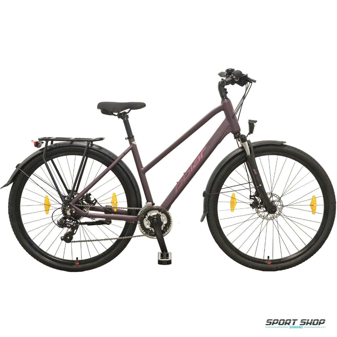 BICIKL POLAR FORESTER COMP Ženski City resin red
