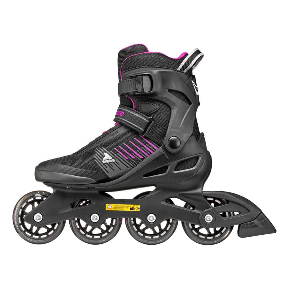 ROLERI ROLLERBLADE ŽENSKI ZETRABLADE black-cyclamen pink - Image 4