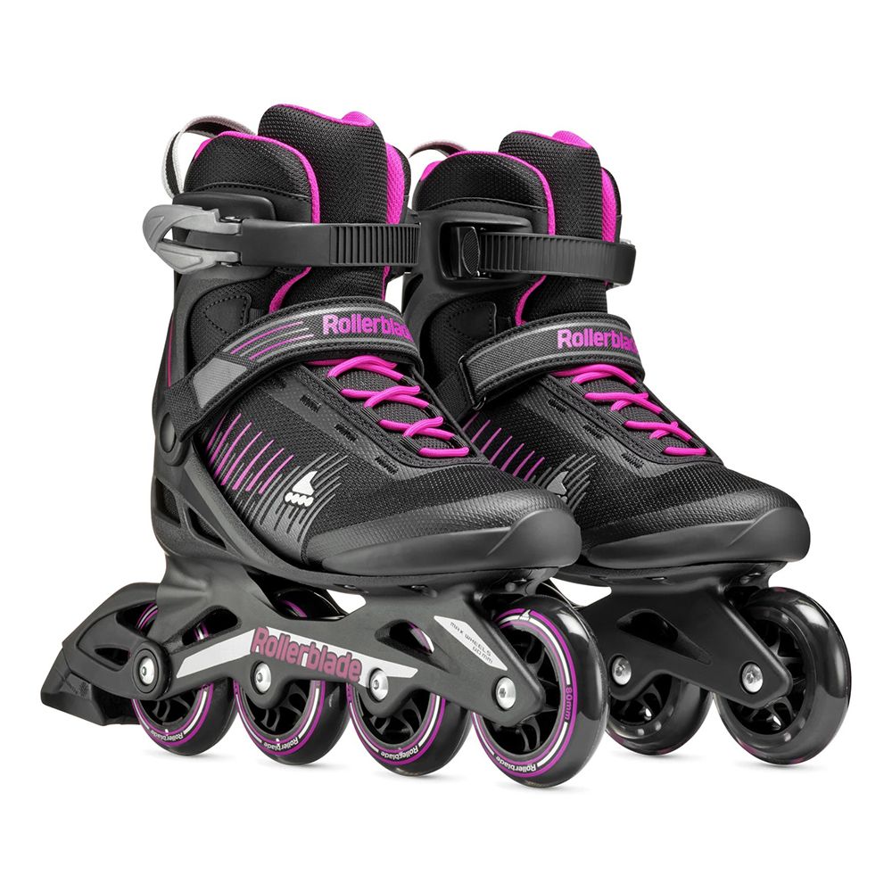 ROLERI ROLLERBLADE ŽENSKI ZETRABLADE black-cyclamen pink - Image 2